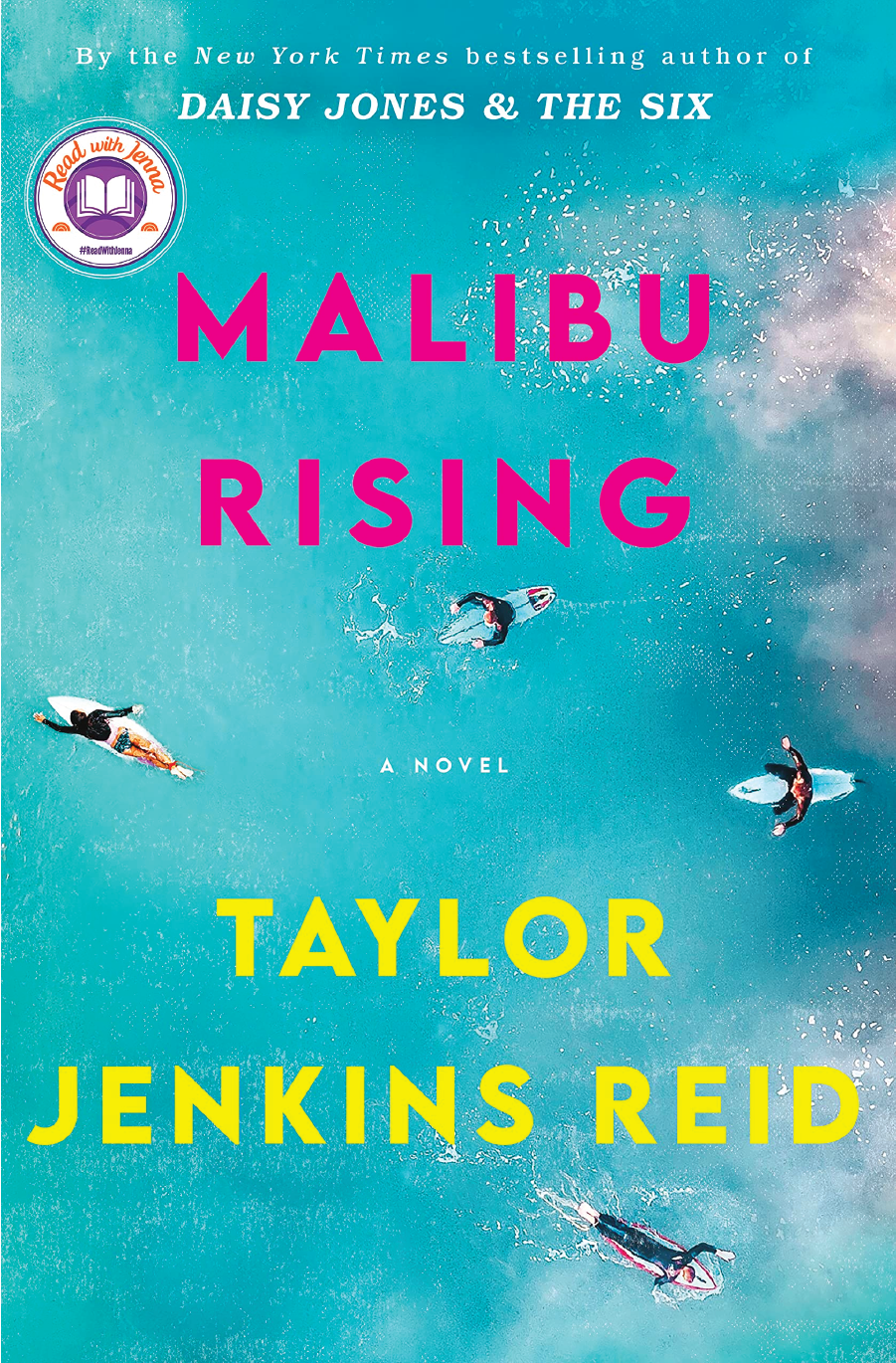 Malibu Rising by Taylor Jenkins Reid book cover