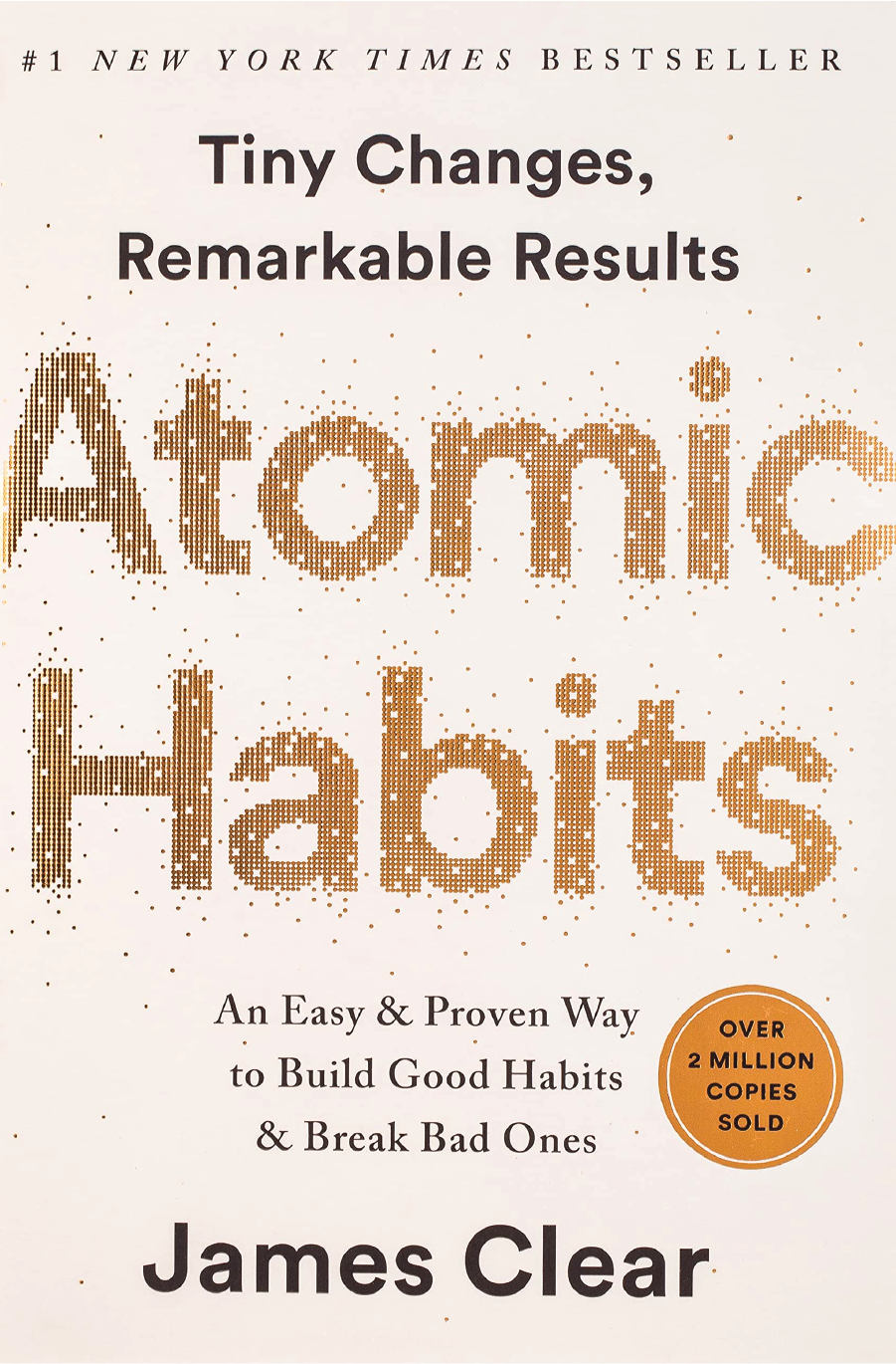 Atomic Habits by James Clear book cover