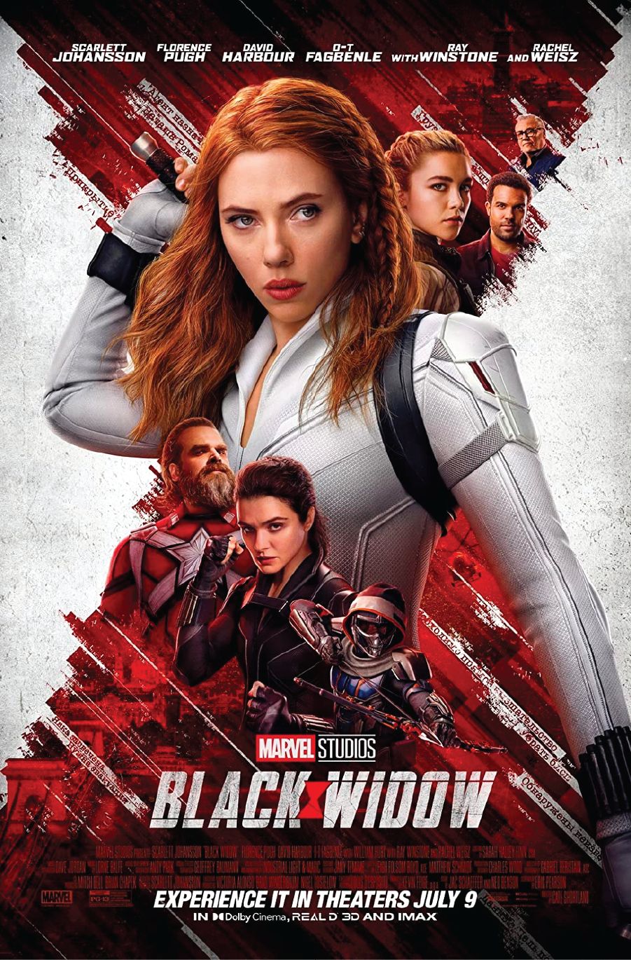 Black Widow on Disney+ Poster