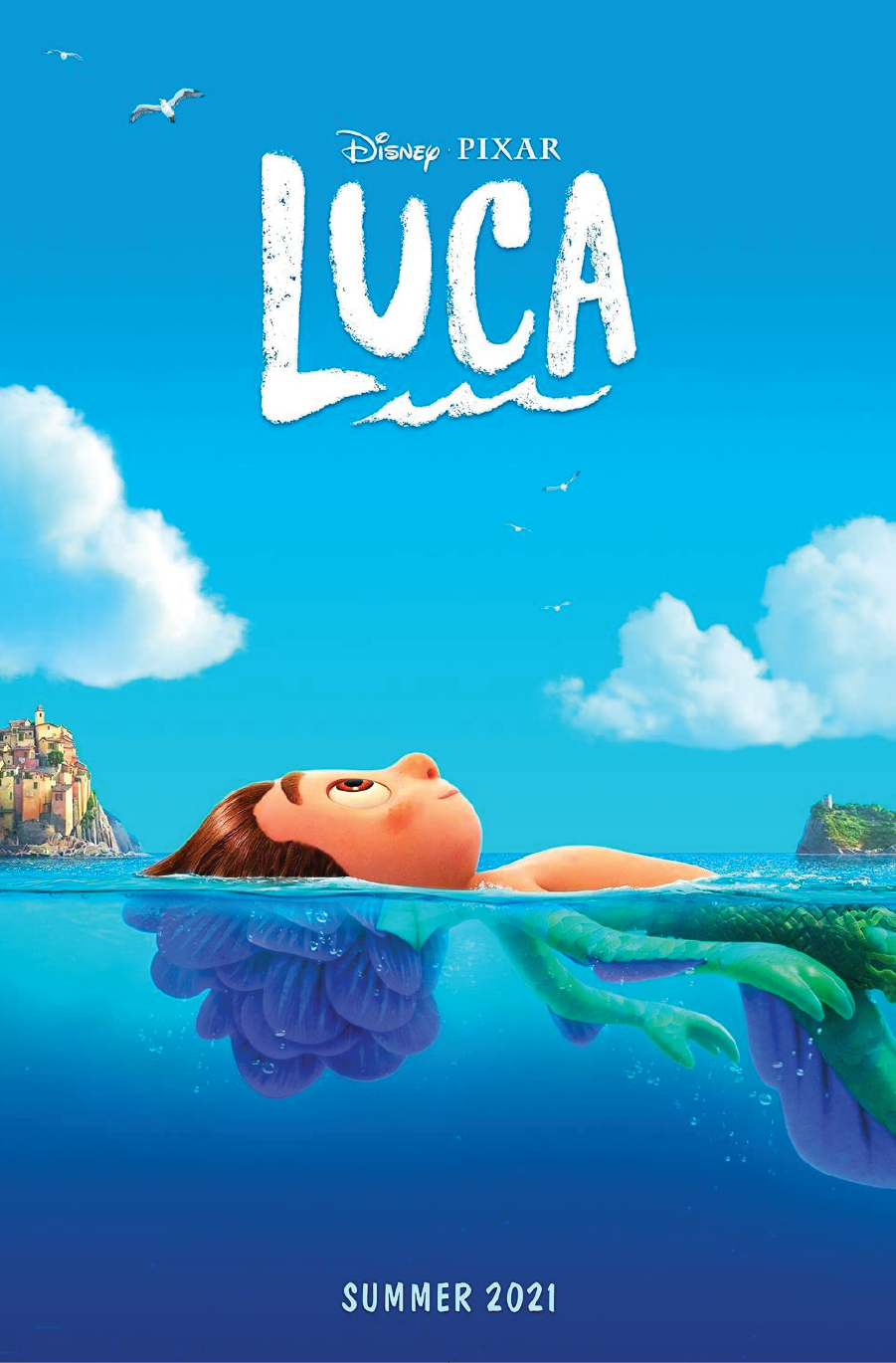 Luca on Disney+ Poster